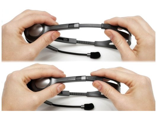 Наушники с микрофоном проводные Logitech Stereo Headset H111 Grey